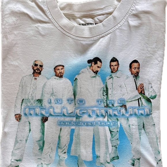 BACKSTREET BOYS AUTHENTIC SPHERE MILLENNIUM CONCERT T SHIRT LAS VEGAS LARGE - Picture 4 of 5